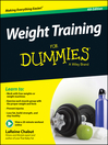 Cover image for Weight Training For Dummies